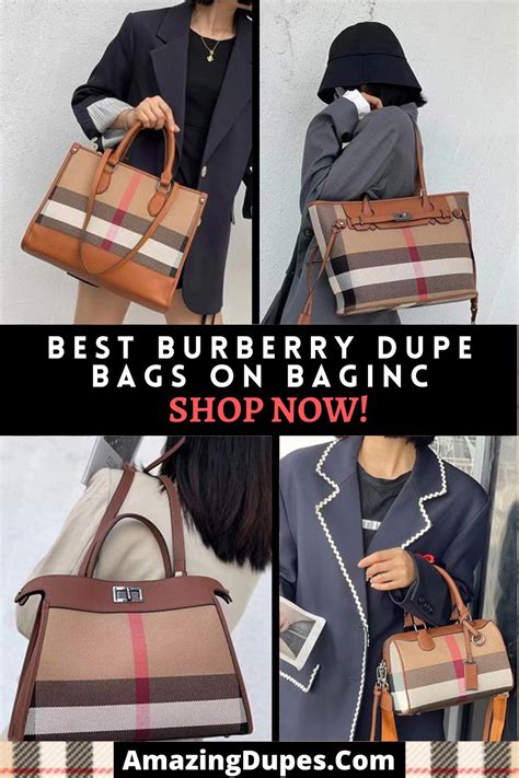 burberry purse dupe|burberry knockoff bags.